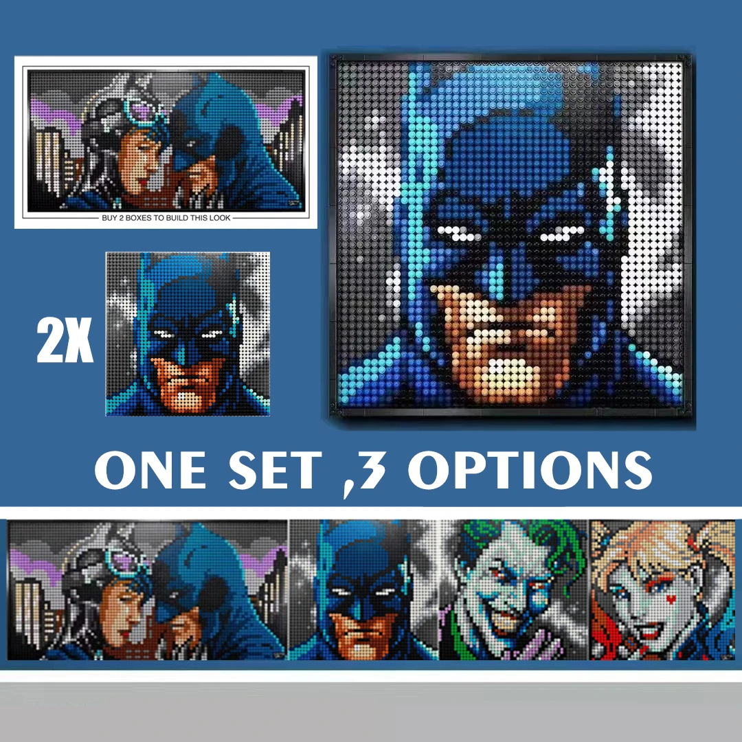Disney Marvels 4167PCS Pixel Art Hero Avatar Mosaic Building Block Bricks DIY Gifts Toys Kid
Disney Marvels 4167PCS Pixel Art Hero Avatar Mosaic Building Block Bricks DIY Gifts Toys Kid