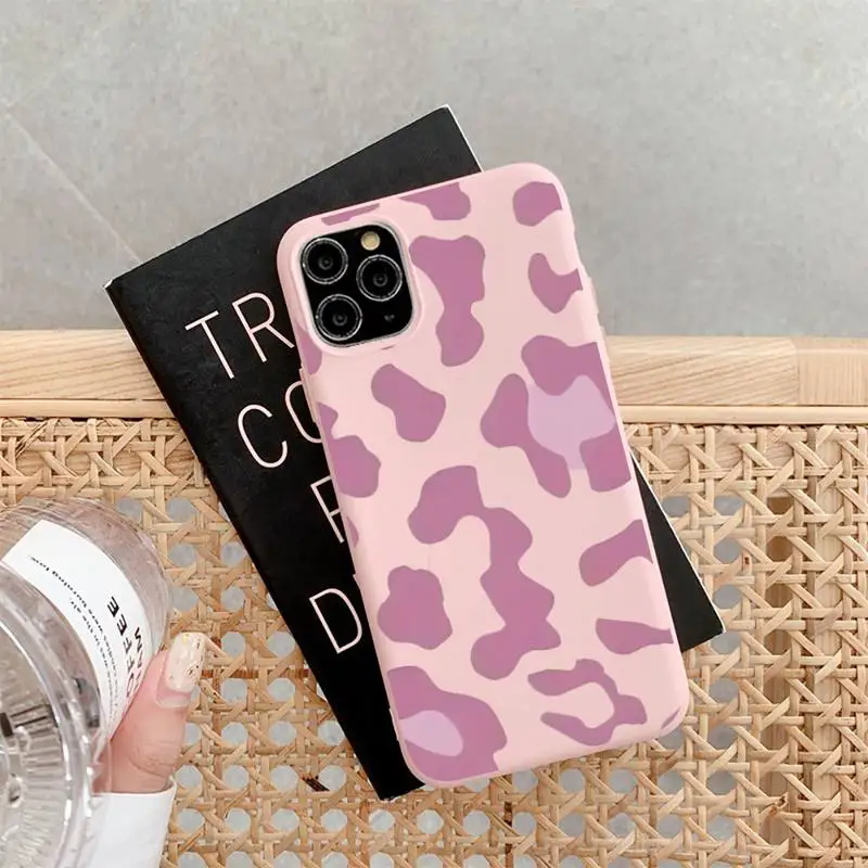 Leopard Print Phone Case for iPhone 11 12 13 Mini Pro Xs Max 8 7 6 6S Plus X XR Solid Candy Color Case
Leopard Print Phone Case for iPhone 11 12 13 Mini Pro Xs Max 8 7 6 6S Plus X XR Solid Candy Color Case