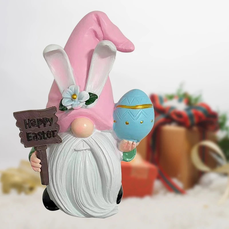 Resin Easter Bunny Doll Easter Gnomes Decor Home Ornaments Table Decor Gnomes Resin Gifts Kids Toys Figurines
Resin Easter Bunny Doll Easter Gnomes Decor Home Ornaments Table Decor Gnomes Resin Gifts Kids Toys Figurines