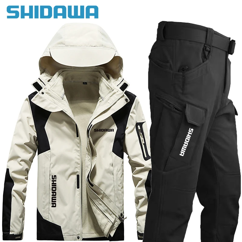 Мужские зимние толстые флисовые Рыболовные костюмы, устойчивый к холоду Съемная куртка, теплые тактические брюки, уличный ветрозащитный во...
Мужские зимние толстые флисовые Рыболовные костюмы, устойчивый к холоду Съемная куртка, теплые тактические брюки, уличный ветрозащитный во...