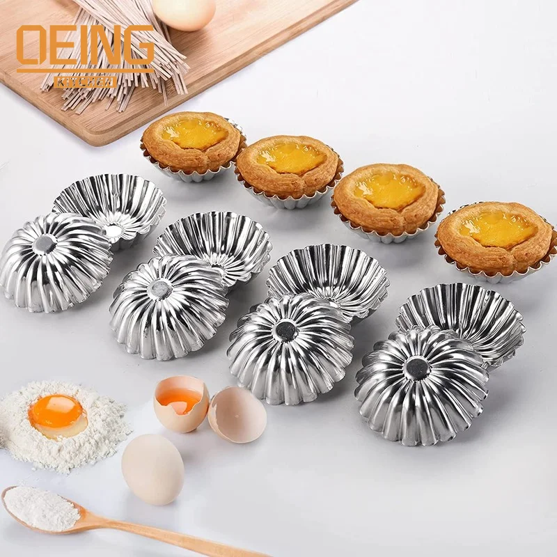 20 Pcs Mini Carbon Steel Tart Molds Cupcake Cookie Pudding Pie Mould Non-stick Baking Tool Muffin Cups Baking Accessories Tools 
20 Pcs Mini Carbon Steel Tart Molds Cupcake Cookie Pudding Pie Mould Non-stick Baking Tool Muffin Cups Baking Accessories Tools