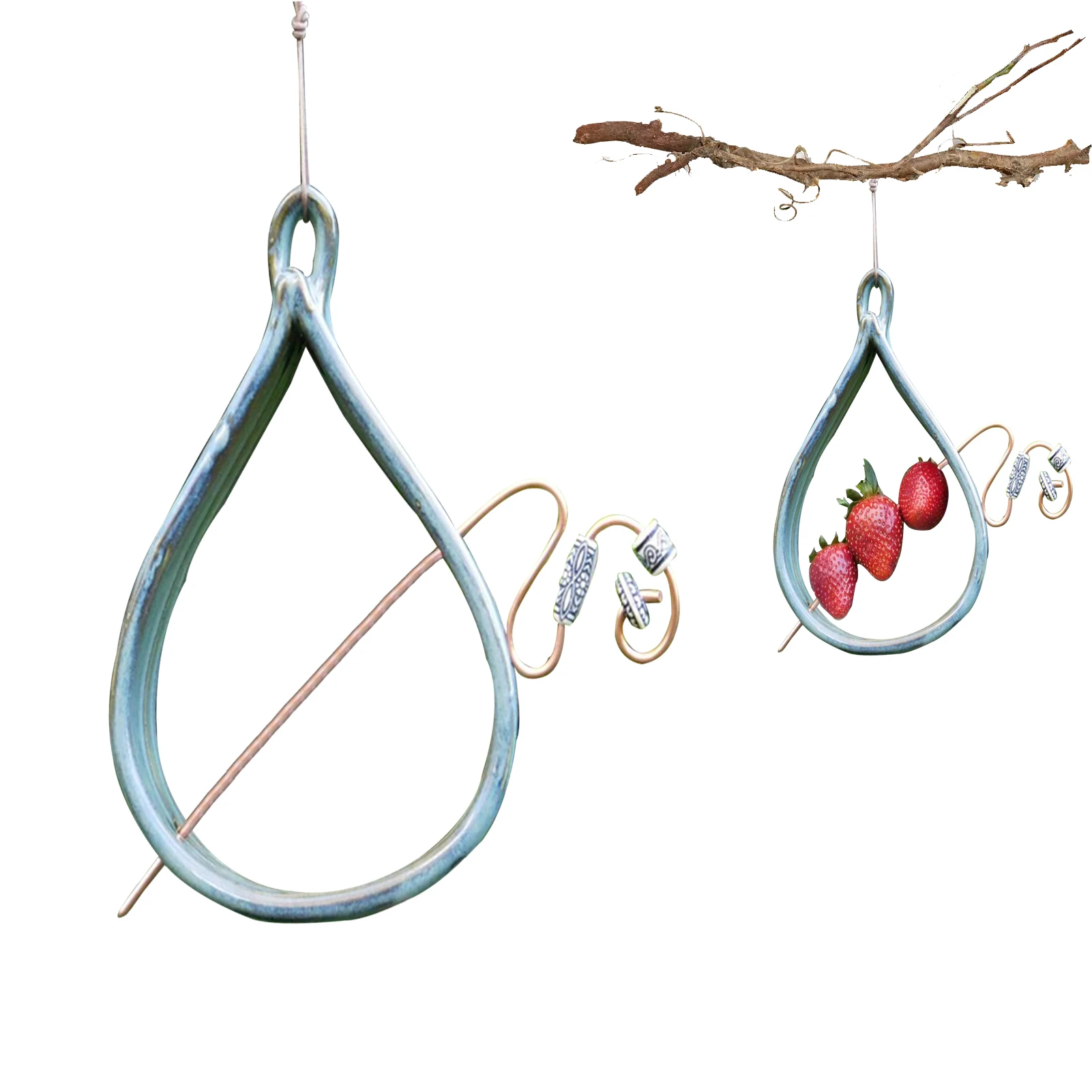 Garden Wild Bird Feeder Metal Bird Feeder For Fruit Or Suet Oriole Feeders For Outdoor Jelly And Oranges Backyard Garden Decors 
Garden Wild Bird Feeder Metal Bird Feeder For Fruit Or Suet Oriole Feeders For Outdoor Jelly And Oranges Backyard Garden Decors