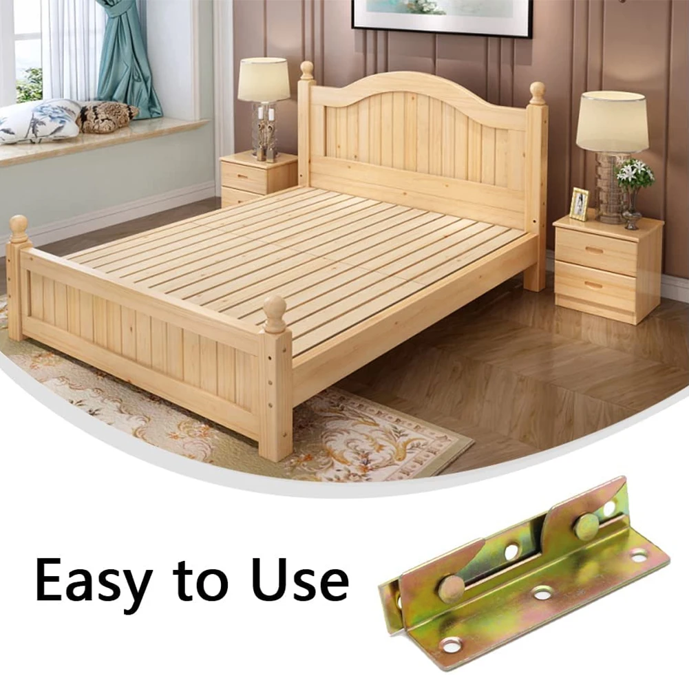 4pcs Non-Mortise Bed Furniture Hinge Fixing Connector Bed Rail Bracket Cold Rolled Steel Bed Connector Insert Accessories
4pcs Non-Mortise Bed Furniture Hinge Fixing Connector Bed Rail Bracket Cold Rolled Steel Bed Connector Insert Accessories