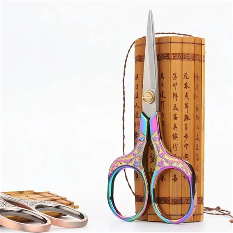 2022 New Plum Blossom Retro Scissors Stainless Steel Household Sewing Scissors Embroidery Hand Tools Office Scissors
2022 New Plum Blossom Retro Scissors Stainless Steel Household Sewing Scissors Embroidery Hand Tools Office Scissors