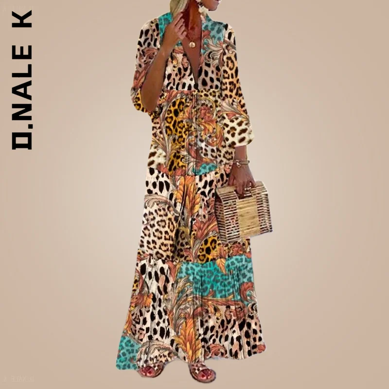 D.Nale K Casual Sundress Vintage Maxi Dresses 2022 Elegant Robe Dress Party Short Sleeve Dresses Women For Women
D.Nale K Casual Sundress Vintage Maxi Dresses 2022 Elegant Robe Dress Party Short Sleeve Dresses Women For Women