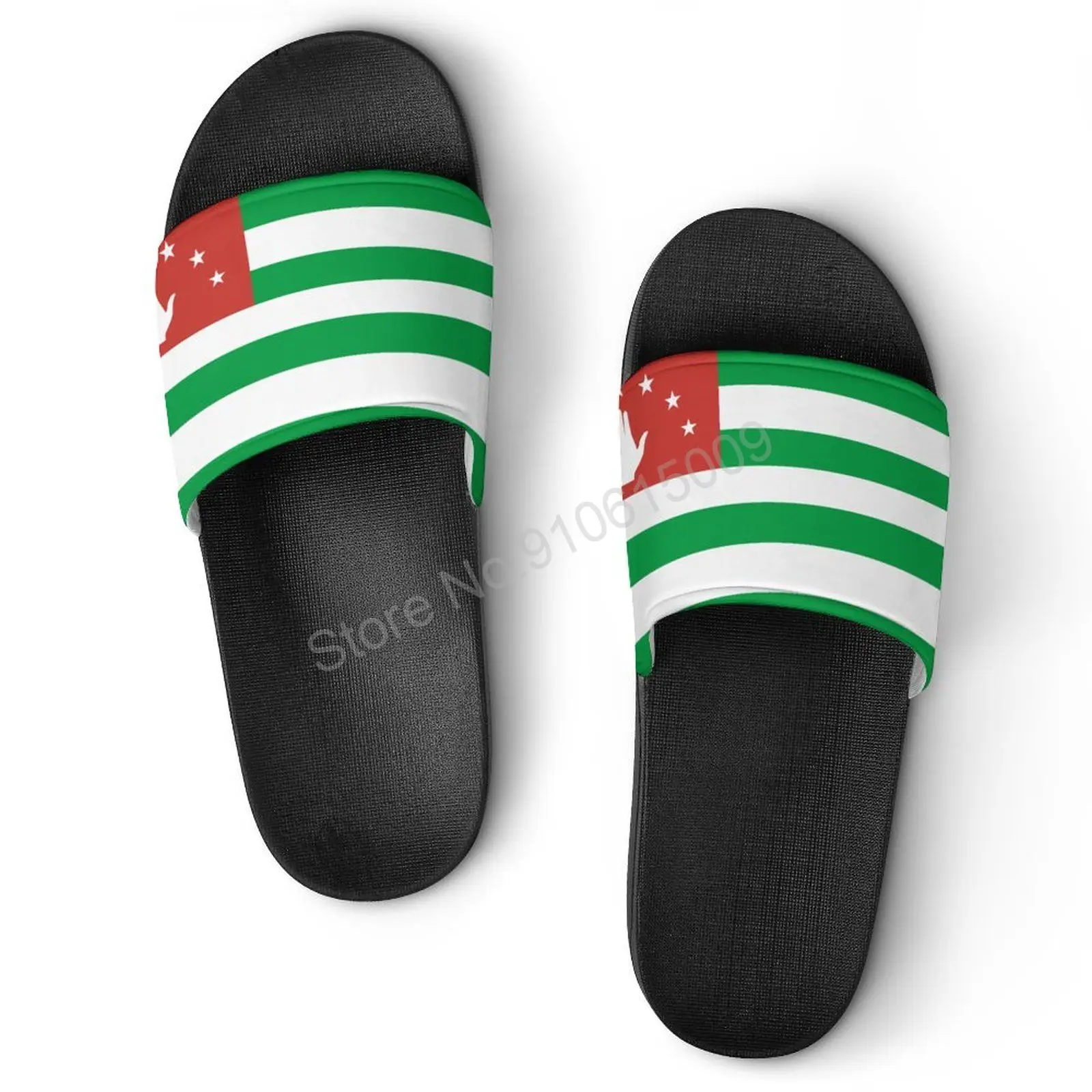 Republic of Abkhazia Flag Men Women Slippers Summer Beach Sandals Casual Indoor Outdoor Comfortable Footwear 36-46
Republic of Abkhazia Flag Men Women Slippers Summer Beach Sandals Casual Indoor Outdoor Comfortable Footwear 36-46