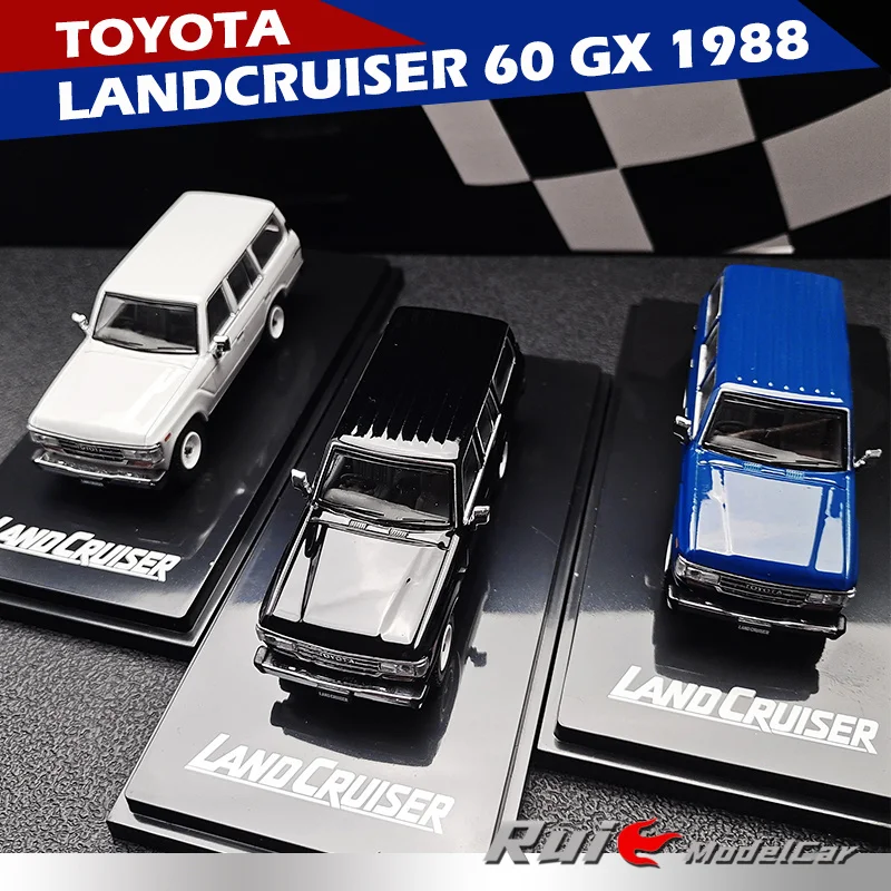 1:64 HobbyJapan Toyota Land Cruiser LANDCRUISER 60 GX 1988 simulation alloy car model collection decoration gift 
1:64 HobbyJapan Toyota Land Cruiser LANDCRUISER 60 GX 1988 simulation alloy car model collection decoration gift