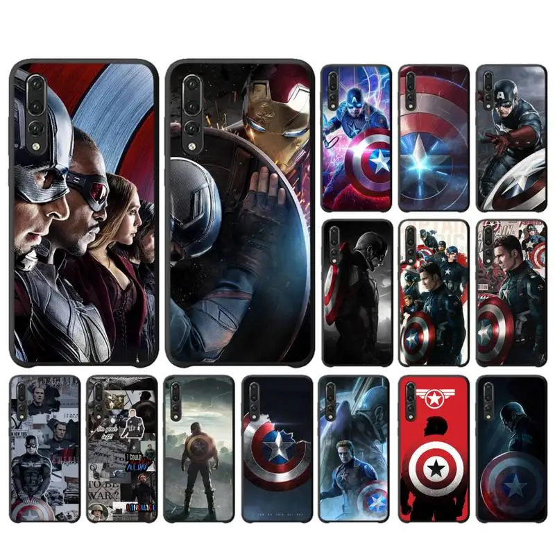 Disney Captain America Phone Case for Huawei P30 40 20 10 8 9 lite pro plus Psmart2019
Disney Captain America Phone Case for Huawei P30 40 20 10 8 9 lite pro plus Psmart2019