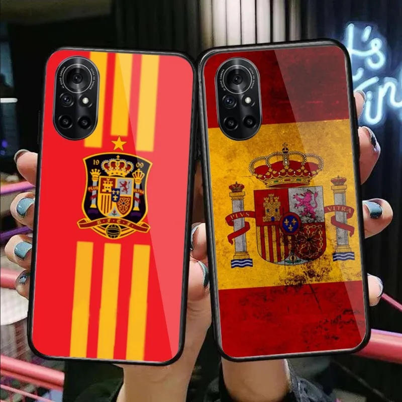 Flag Of Spain Phone Case For Huawei P50 P40 P30 P20 Pro Mate 40 30 20 Pro Nova 9 8 7 PC Glass Phone Cover
Flag Of Spain Phone Case For Huawei P50 P40 P30 P20 Pro Mate 40 30 20 Pro Nova 9 8 7 PC Glass Phone Cover