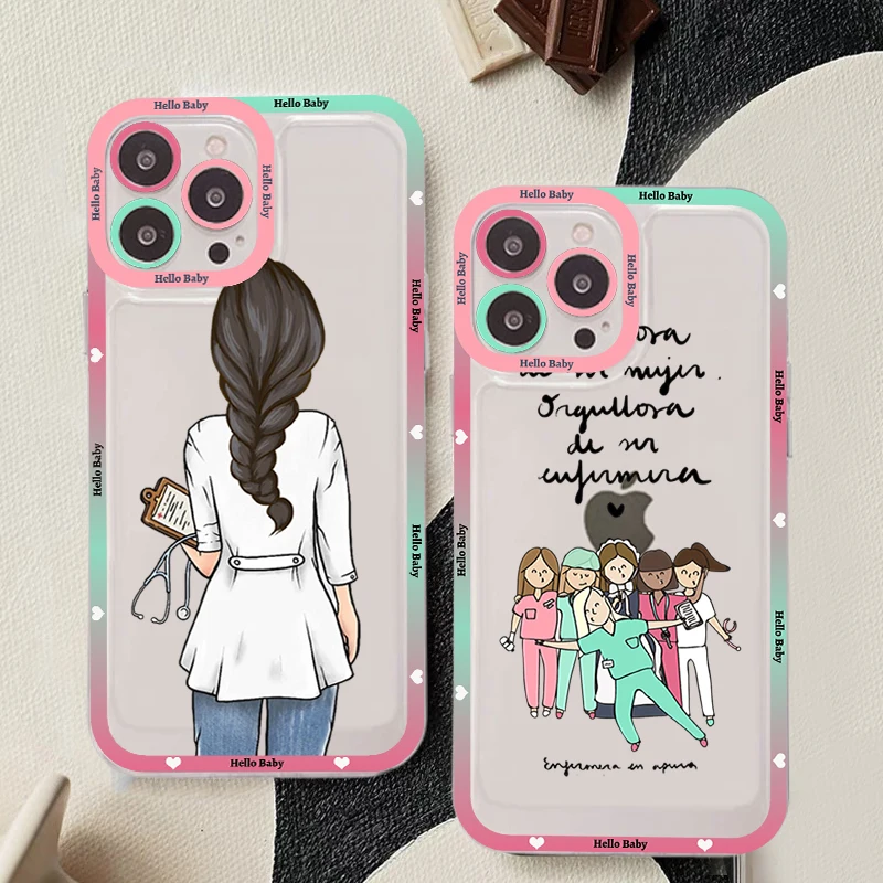 Nurse Medical Medicine Health Heart Phone Case For iPhone 14 13 12 11 Pro Max Mini X Xs XR 6 7 8 Plus SE 2020 Transparent Case
Nurse Medical Medicine Health Heart Phone Case For iPhone 14 13 12 11 Pro Max Mini X Xs XR 6 7 8 Plus SE 2020 Transparent Case