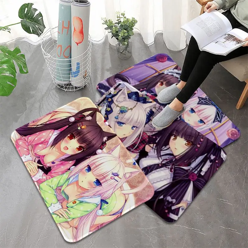 Nekopara Entrance Door Mat Non-Slip Laundry Room Mat Laundry Decor Balcony Child Living Room Alfombra
Nekopara Entrance Door Mat Non-Slip Laundry Room Mat Laundry Decor Balcony Child Living Room Alfombra