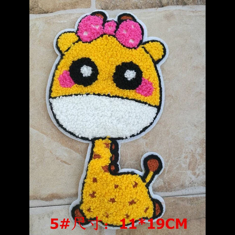 Anime patch Cartoon Giraffe Denim decoration children Print Embroidery Hook & Loop Badge cute gift
Anime patch Cartoon Giraffe Denim decoration children Print Embroidery Hook & Loop Badge cute gift