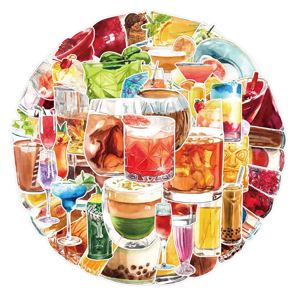 10/30/50pcs Cocktail Drink Stickers Aesthetic Decals DIY Notebook Fridge Phone Laptop Water Bottle Graffiti Waterproof Sticker
10/30/50pcs Cocktail Drink Stickers Aesthetic Decals DIY Notebook Fridge Phone Laptop Water Bottle Graffiti Waterproof Sticker
