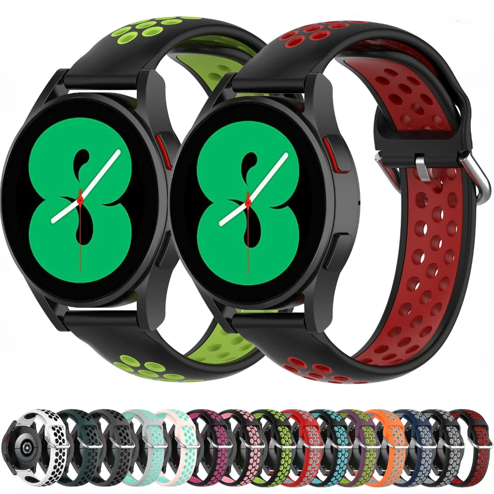 20mm Silicone Band For Samsung Galaxy Watch 4/5 44mm 40mm/Classic 46mm 42mm Sport Wristband Samsung Galaxy Watch 5Pro 45mm Strap
20mm Silicone Band For Samsung Galaxy Watch 4/5 44mm 40mm/Classic 46mm 42mm Sport Wristband Samsung Galaxy Watch 5Pro 45mm Strap