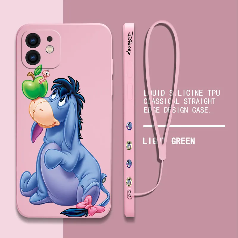 Disney Eeyore Phone Case For iPhone 14 13 12 11 Pro Max Mini X XR XS SE 2020 8 7 Plus 6 6S Plus Silicone Cover With Lanyard
Disney Eeyore Phone Case For iPhone 14 13 12 11 Pro Max Mini X XR XS SE 2020 8 7 Plus 6 6S Plus Silicone Cover With Lanyard