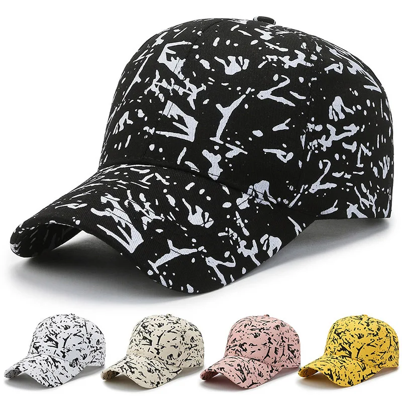 Korean Version Women Spring Autumn Street Fashion Graffiti Korean Version Peaked Cap Outdoor Sun Hats Personality Baseball Hat
Korean Version Women Spring Autumn Street Fashion Graffiti Korean Version Peaked Cap Outdoor Sun Hats Personality Baseball Hat