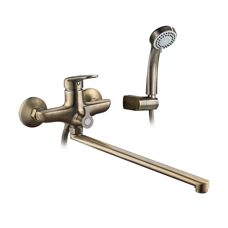 Antique Brass Bathtub Faucet Bath Faucet Mixer Tap Wall Mounted Hand Held Shower Head Kit Shower Faucet Sets L2248C
Antique Brass Bathtub Faucet Bath Faucet Mixer Tap Wall Mounted Hand Held Shower Head Kit Shower Faucet Sets L2248C