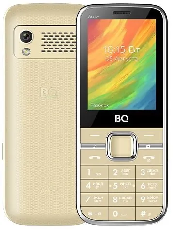 Сотовый телефон BQ M-2448 Art L+ Gold | Мобильные телефоны и аксессуары