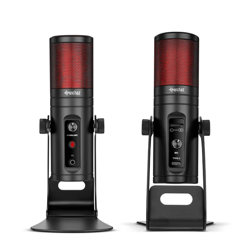 Dual pickup mode RGB Professional computer Portable Gaming Mike Studio Condenser Mic USB Recording Microphone For PC Laptop
Dual pickup mode RGB Professional computer Portable Gaming Mike Studio Condenser Mic USB Recording Microphone For PC Laptop