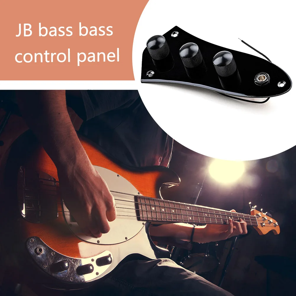 Pre Wired Loaded Control Plate Replacement Accessories Professional Control Plate with Switch Knobs for Jazz Bass Guitar
Pre Wired Loaded Control Plate Replacement Accessories Professional Control Plate with Switch Knobs for Jazz Bass Guitar