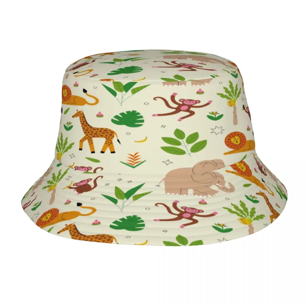 Jungle Animal Bucket Hat Summer Hats Fisherman Hat Foldable Women Men Sunscreen Shade Caps
Jungle Animal Bucket Hat Summer Hats Fisherman Hat Foldable Women Men Sunscreen Shade Caps