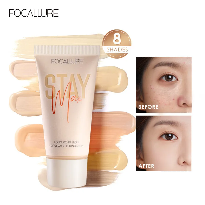 FOCALLURE STAYMAX Pore-Blurring Matte Foundation HD Oil-Control Waterproof Long-Lasting Face Makeup
FOCALLURE STAYMAX Pore-Blurring Matte Foundation HD Oil-Control Waterproof Long-Lasting Face Makeup