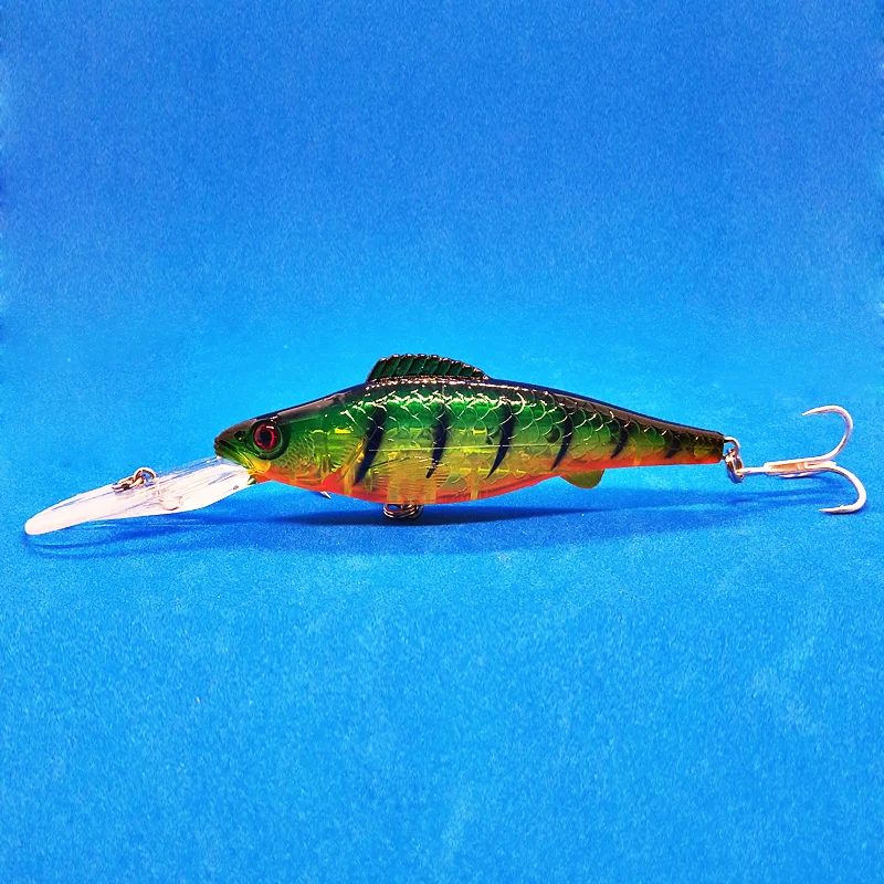 1 шт., рыболовная приманка, воблер 12,6 см, 14,8 г
1 шт., рыболовная приманка, воблер 12,6 см, 14,8 г