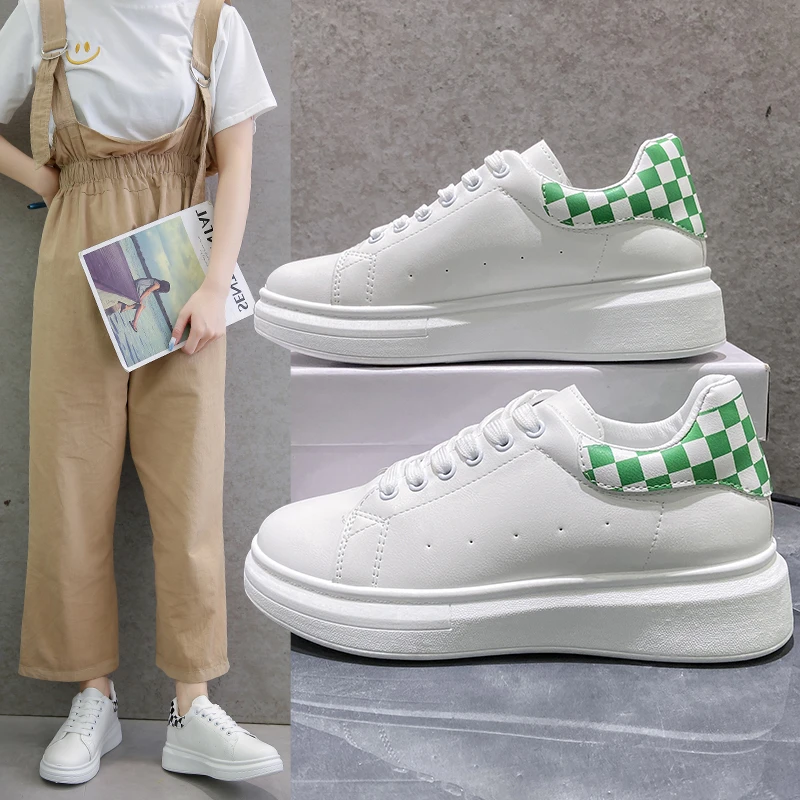 New new women's leather casual shoes fashionable and comfortable white flat sports shoes girls' casual sports shoes
New new women's leather casual shoes fashionable and comfortable white flat sports shoes girls' casual sports shoes
