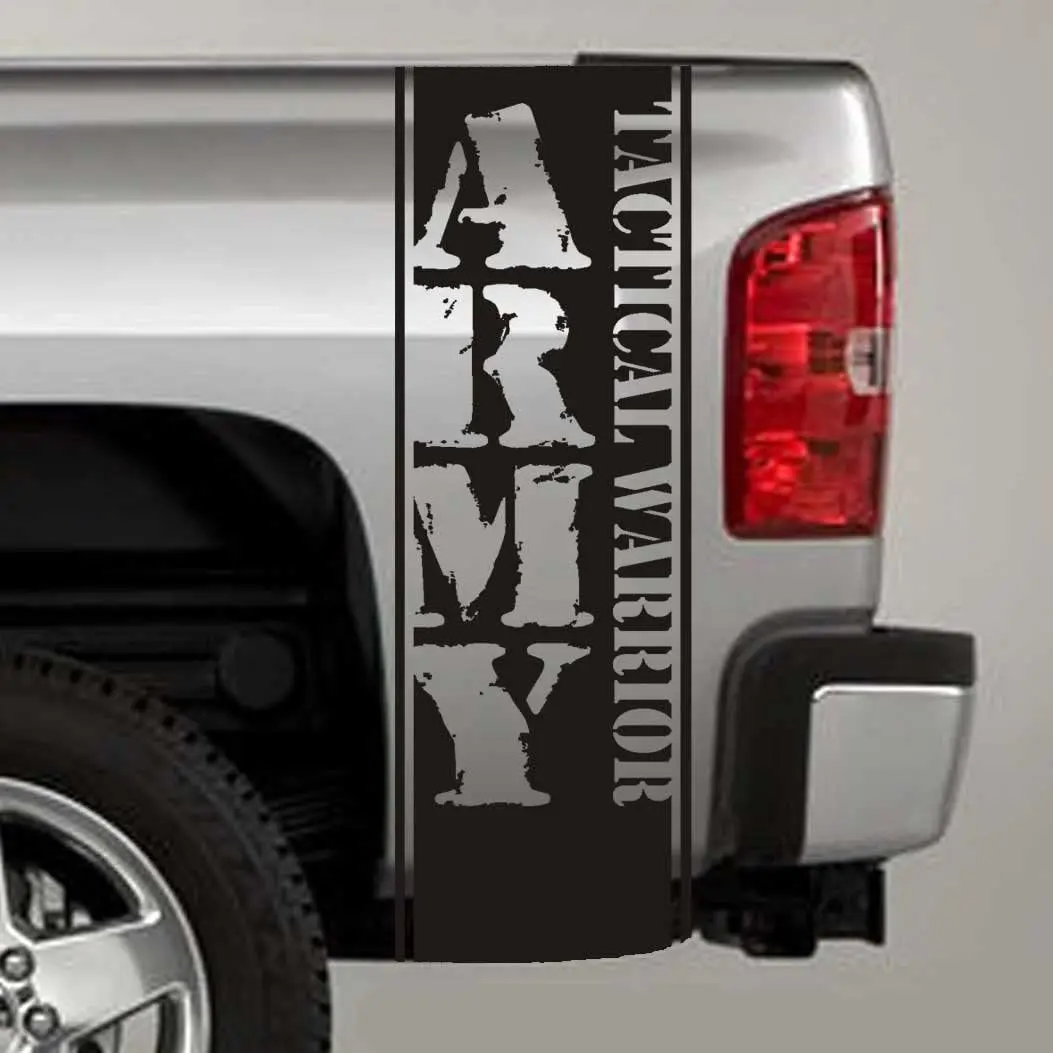 Jeepazoid SkunkMonkey - Truck Bed Stripe Decal - Army Tactical Warrior Universal Fit - Black Sticker - (Pair - Left and Right)
Jeepazoid SkunkMonkey - Truck Bed Stripe Decal - Army Tactical Warrior Universal Fit - Black Sticker - (Pair - Left and Right)