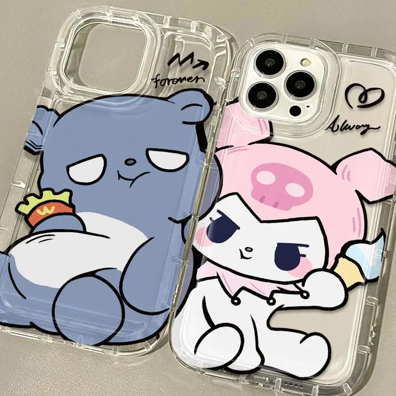 Sanrios Kuromi Baku чехол для телефона аниме похвалка Hellokitty Мультфильм защитный рукав Iphone 11/12/13/14 Promax прозрачный чехол
Sanrios Kuromi Baku чехол для телефона аниме похвалка Hellokitty Мультфильм защитный рукав Iphone 11/12/13/14 Promax прозрачный чехол