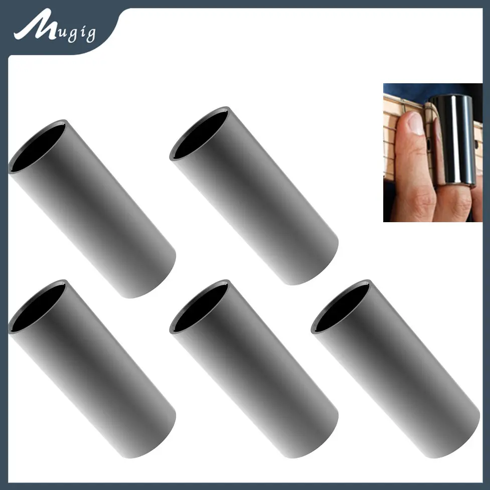 5 PCS Stainless Steel Slide Guitar Guitarra String Finger Tube Slider Guitar Bass Length 28 50 60 70 mm 
5 PCS Stainless Steel Slide Guitar Guitarra String Finger Tube Slider Guitar Bass Length 28 50 60 70 mm