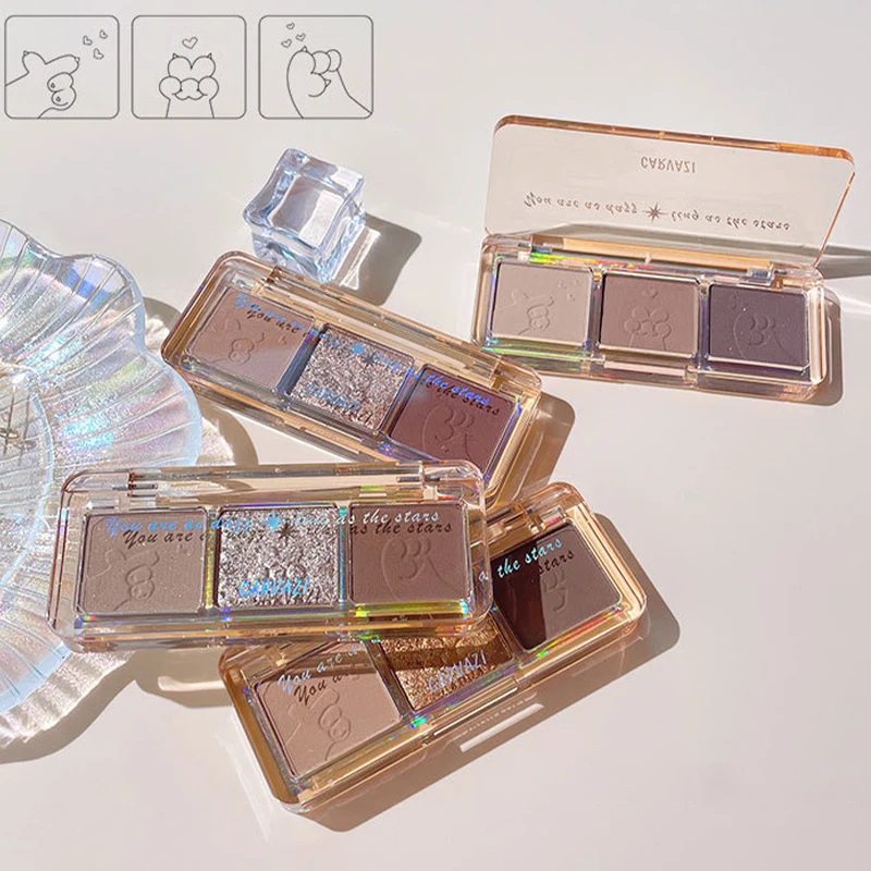 3 Color Eyeshadow Palette Small Portable Nature Earth Nude Color Matte Eyeshadow Long Lasting Waterproof Shimmer Pigment Makeup
3 Color Eyeshadow Palette Small Portable Nature Earth Nude Color Matte Eyeshadow Long Lasting Waterproof Shimmer Pigment Makeup