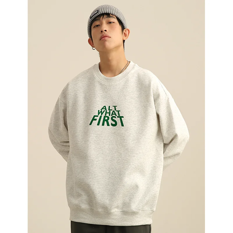 Streetwear Men Chaopai Printing Round Neck Black Pullover New Pattern Plush Recreational Loose Neutral Blouse Autumn Women's
Streetwear Men Chaopai Printing Round Neck Black Pullover New Pattern Plush Recreational Loose Neutral Blouse Autumn Women's