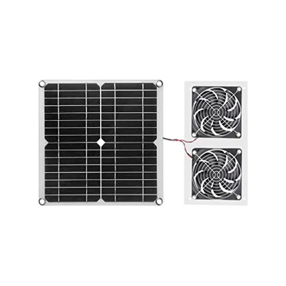 20W 18V Solar Fans for Greenhouse, Solar Panel Powered Exhaust Fans for Shed, Chicken Coop, Dog House, Roof Vent,Camping
20W 18V Solar Fans for Greenhouse, Solar Panel Powered Exhaust Fans for Shed, Chicken Coop, Dog House, Roof Vent,Camping