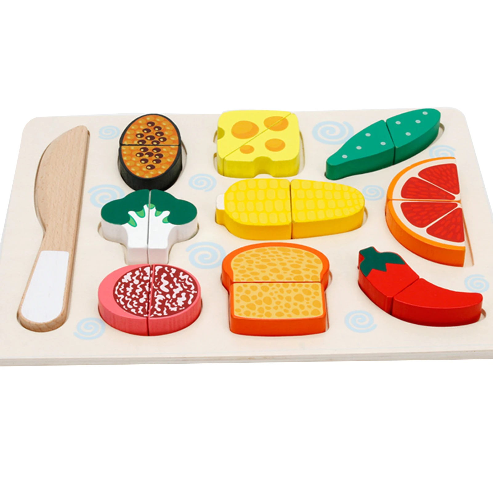 Simulation Kitchen Pretend Toy Cutting Fruit Vegetable Set Magnetic Wooden Toy Educational Toy For Children Kids
Simulation Kitchen Pretend Toy Cutting Fruit Vegetable Set Magnetic Wooden Toy Educational Toy For Children Kids