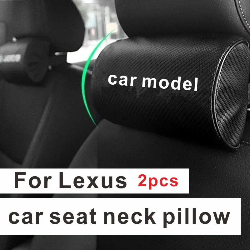2pcs Car Seat Head and Neck Pillow Carbon Fiber Support Neck Pillow For Lexus GS300 ES300 ES240 DS350 LS270 RX450h CT200h EX250
2pcs Car Seat Head and Neck Pillow Carbon Fiber Support Neck Pillow For Lexus GS300 ES300 ES240 DS350 LS270 RX450h CT200h EX250