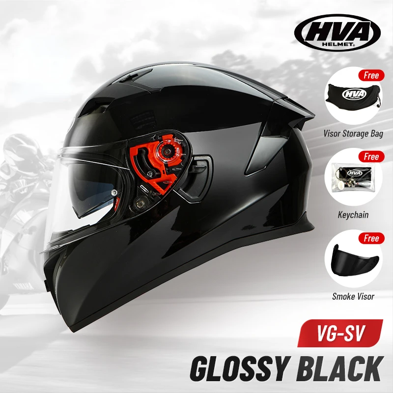 HVA Motocross Helmets Casco Moto HVA VG-SV Scooter Helmets Unisex Full Face Ece-R22/05
HVA Motocross Helmets Casco Moto HVA VG-SV Scooter Helmets Unisex Full Face Ece-R22/05