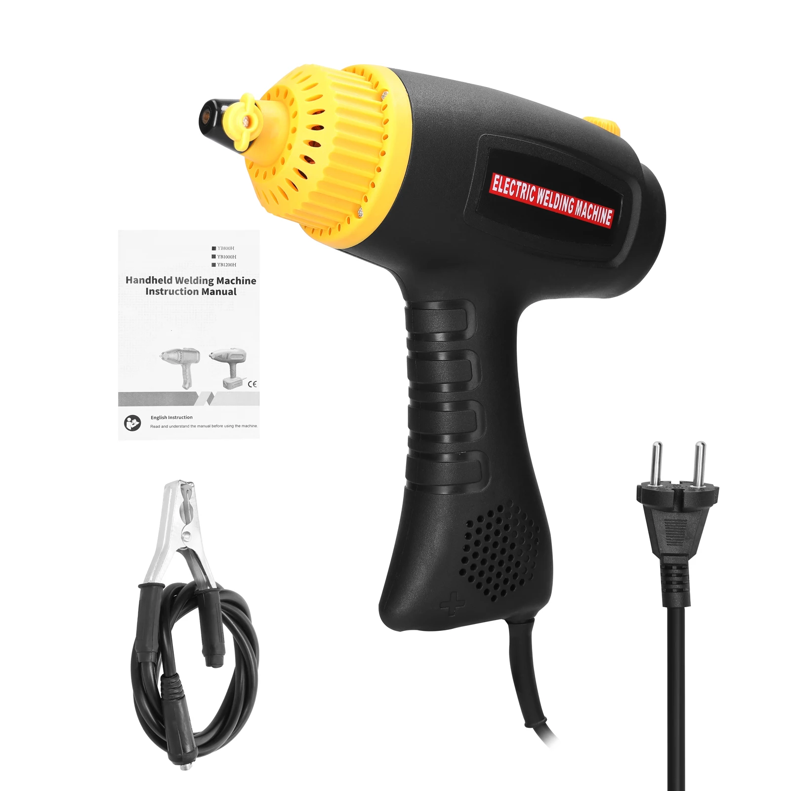 

220V 2500W Handheld Electric Welding Machine Automatic Digital Welder Tool Current Thrust for 2.5mm Welding Thickness