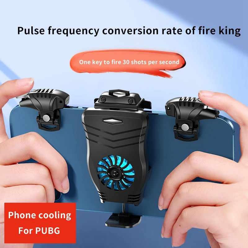 G3 Mobile Game Controller+ Phone Cooler for PUBG Gamepad Trigger Joystick Cool Lighting Effect for IOS Android Phone
G3 Mobile Game Controller+ Phone Cooler for PUBG Gamepad Trigger Joystick Cool Lighting Effect for IOS Android Phone