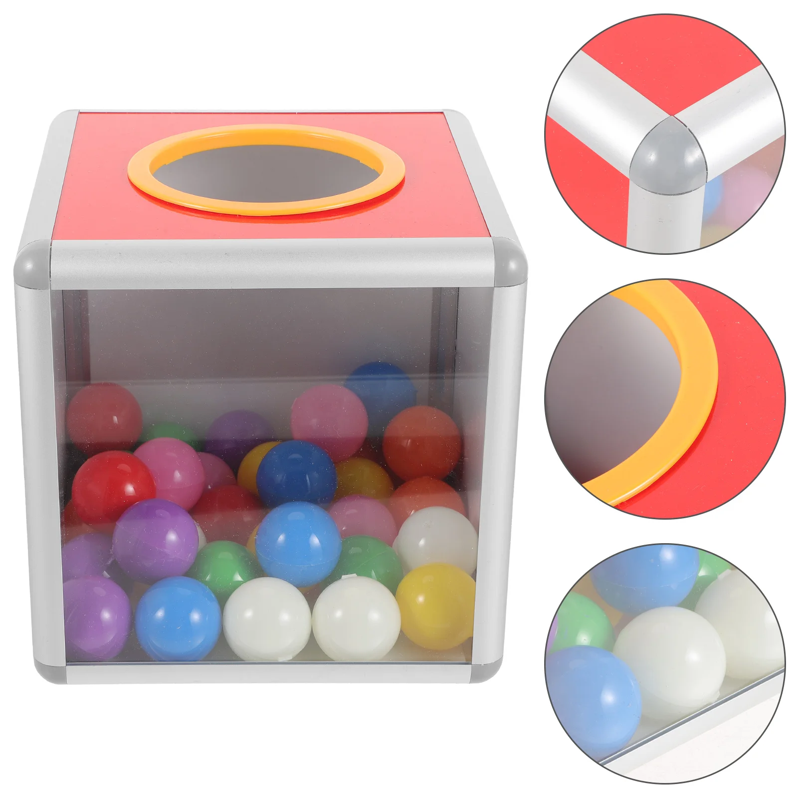 Lottery Container Raffle Accessory Storage Bin Game Case Donation Supply Promotional
Lottery Container Raffle Accessory Storage Bin Game Case Donation Supply Promotional