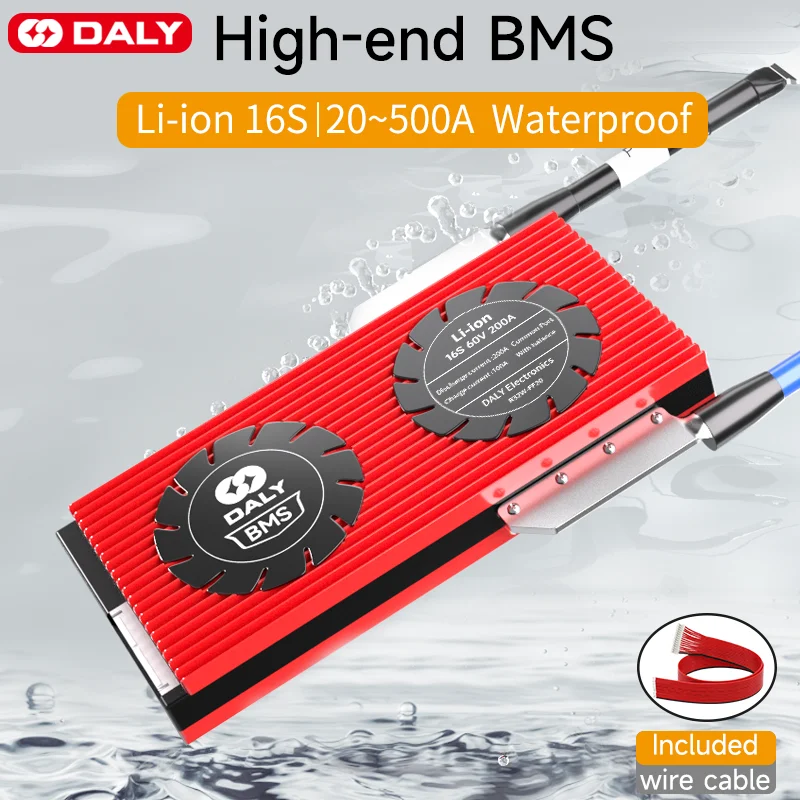 Плата защиты аккумулятора Daly Li-Ion 16S 60 в 20A 30A 40A 60A 100A 200A 300A 400A 18650 PCM BMS PCM со сбалансированной литиевой батареей
Плата защиты аккумулятора Daly Li-Ion 16S 60 в 20A 30A 40A 60A 100A 200A 300A 400A 18650 PCM BMS PCM со сбалансированной литиевой батареей