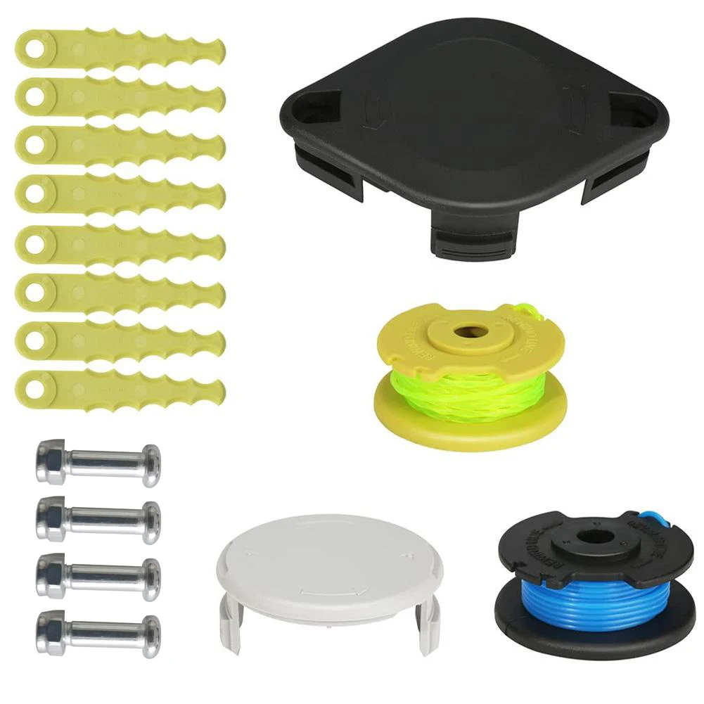 ACFHRL2 Bladed Trimmer Head 8 Quickload Blades Spool Line Spool Cap Trimmer Head For Ryobi P2006A String Trimmer Accessories
ACFHRL2 Bladed Trimmer Head 8 Quickload Blades Spool Line Spool Cap Trimmer Head For Ryobi P2006A String Trimmer Accessories