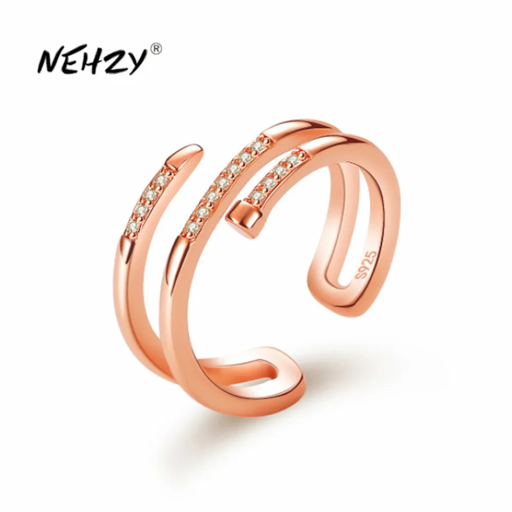 NEHZY, посеребрение, новые женские модные ювелирные изделия, высокое качество, кубический цирконий, розовое золото, блестящее Открытое кольцо
NEHZY, посеребрение, новые женские модные ювелирные изделия, высокое качество, кубический цирконий, розовое золото, блестящее Открытое кольцо