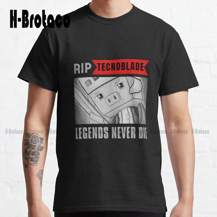Rip Tecnoblade Classic T-Shirt High Quality Cute Elegant Lovely Kawaii Cartoon Sweet Cotton Tee Shirts Creative Funny Tee Xs-5Xl
Rip Tecnoblade Classic T-Shirt High Quality Cute Elegant Lovely Kawaii Cartoon Sweet Cotton Tee Shirts Creative Funny Tee Xs-5Xl