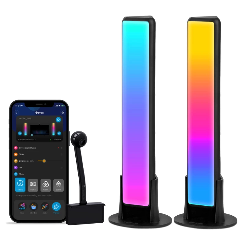 Flow Pro TV Light Bar with Camera, for TV and PC Ambient Lighting, Music and Video Sync Feature, LED Light Bar
Flow Pro TV Light Bar with Camera, for TV and PC Ambient Lighting, Music and Video Sync Feature, LED Light Bar
