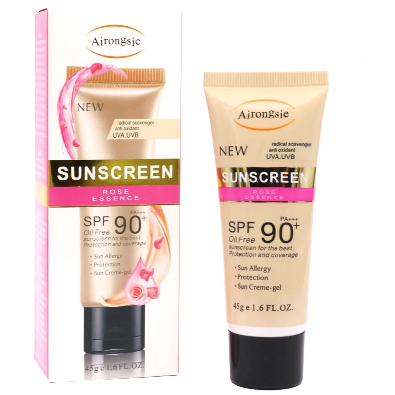 SPF 90 Facial Body Sunscreen Whitening Sun Cream Sunblock Skin Protective Cream Anti Sun Facial Protection Cream 45ml
SPF 90 Facial Body Sunscreen Whitening Sun Cream Sunblock Skin Protective Cream Anti Sun Facial Protection Cream 45ml