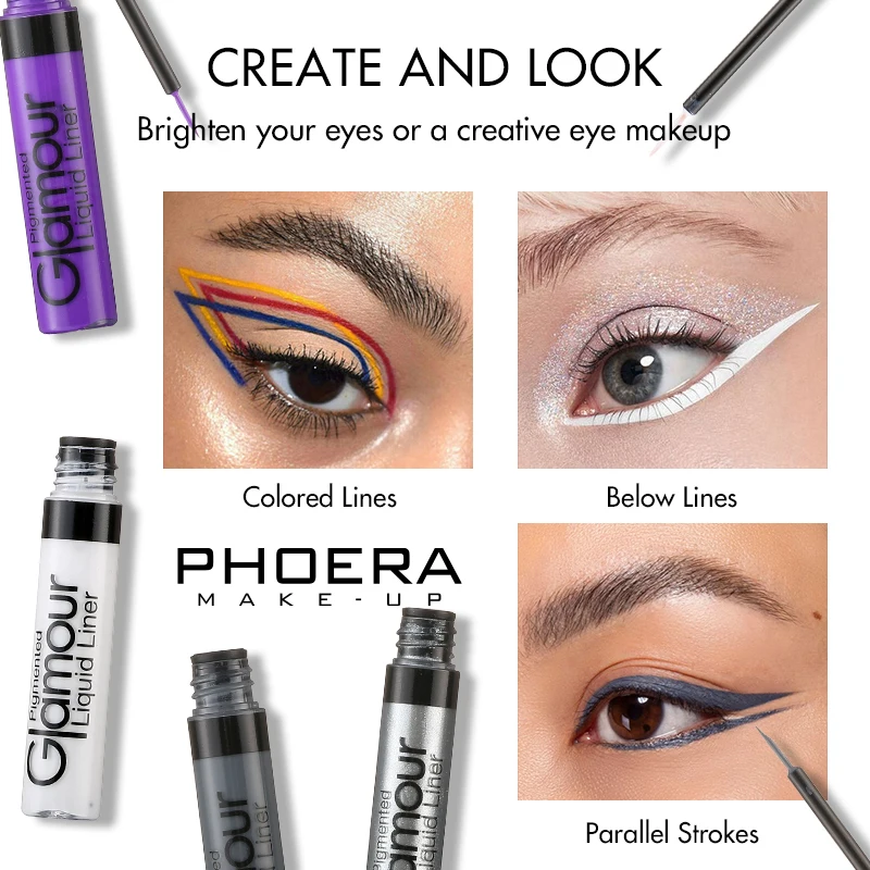 PHOERA 2pcs Sexy Liquid Eyeliner Pen Matte 12 Colour Waterproof Long Lasting Shadow Colorful Eyes Makeup Cosmetics TSLM1
PHOERA 2pcs Sexy Liquid Eyeliner Pen Matte 12 Colour Waterproof Long Lasting Shadow Colorful Eyes Makeup Cosmetics TSLM1
