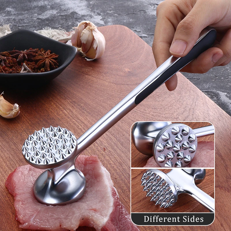 1Pcs Double-Sided Meat Hammer Zinc Alloy Meat Tenderizer Multifunction Portable Loose Steak Pork Tools Kitchen Tools Accessories
1Pcs Double-Sided Meat Hammer Zinc Alloy Meat Tenderizer Multifunction Portable Loose Steak Pork Tools Kitchen Tools Accessories