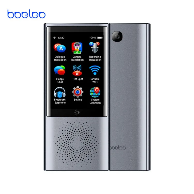 Hot Selling In Stock Boeleo W1 2.8 Inch Portable Smart Voice AI Translator Support 45 Languages 4G Translator
Hot Selling In Stock Boeleo W1 2.8 Inch Portable Smart Voice AI Translator Support 45 Languages 4G Translator