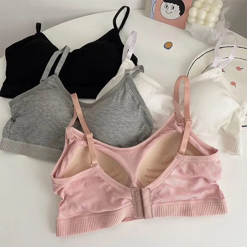 Women's Underwear Wireless Spaghetti-Strap Vest Bra One-Piece Tube Top Student High School Girl Anti-Exposure Push up Wrapped
Women's Underwear Wireless Spaghetti-Strap Vest Bra One-Piece Tube Top Student High School Girl Anti-Exposure Push up Wrapped